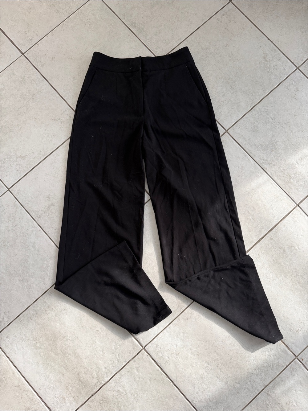 Women’s Black Dress Pants - Classic Straight Fit
